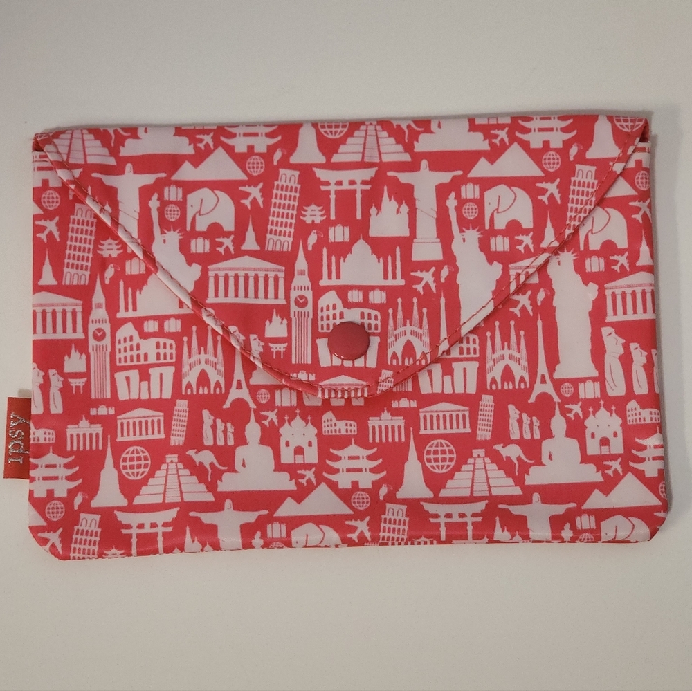 Ipsy Envelope Style Makeup Cosmetics Travel Pouch